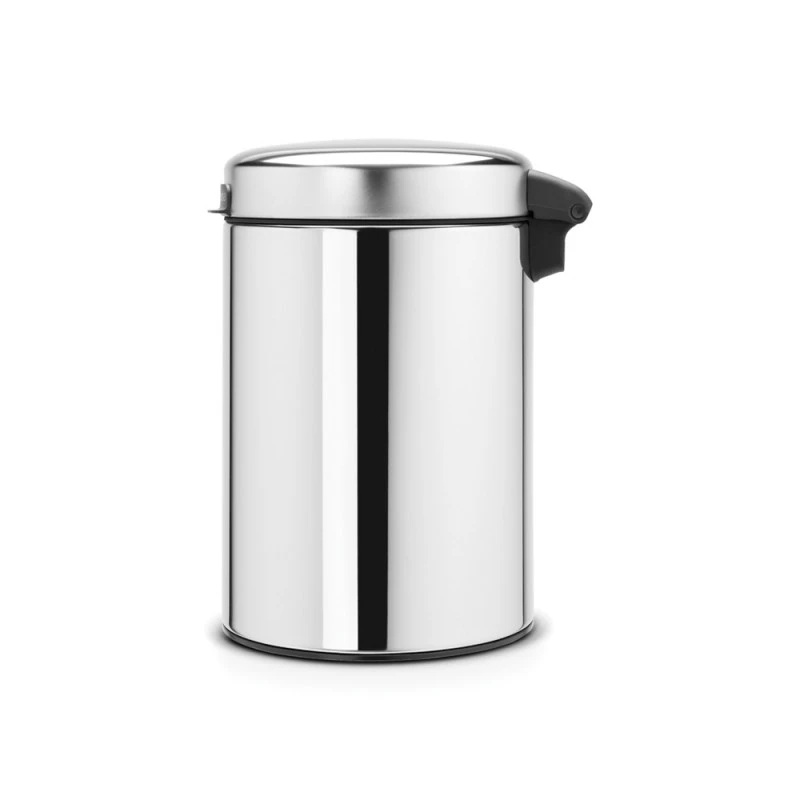 Кош за смет Brabantia NewIcon 3L, Brilliant Steel, стенен монтаж